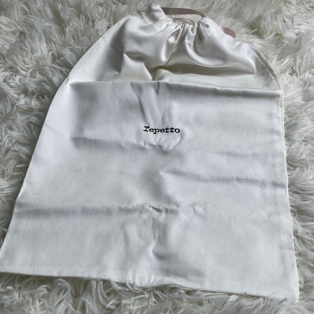 【美品】レペット エナメル バレリーナ バレエシューズ 41 リボン