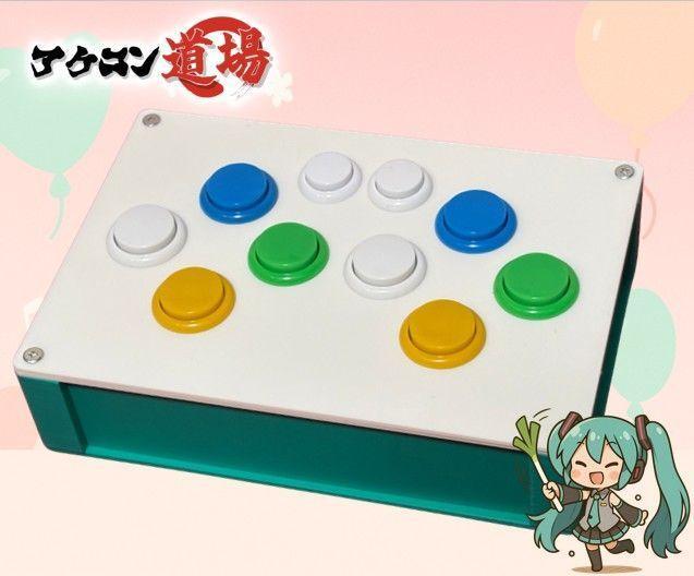 【限定1台】アケコン 自作 音ゲー　Project DIVA F　カスタム