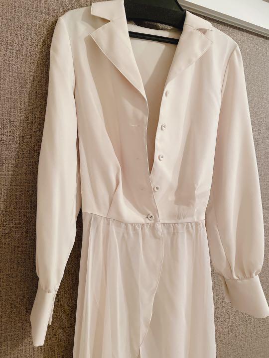 新品 未使用sheller ２wayシアーテールシャツ