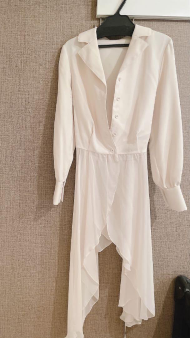 新品 未使用sheller ２wayシアーテールシャツ