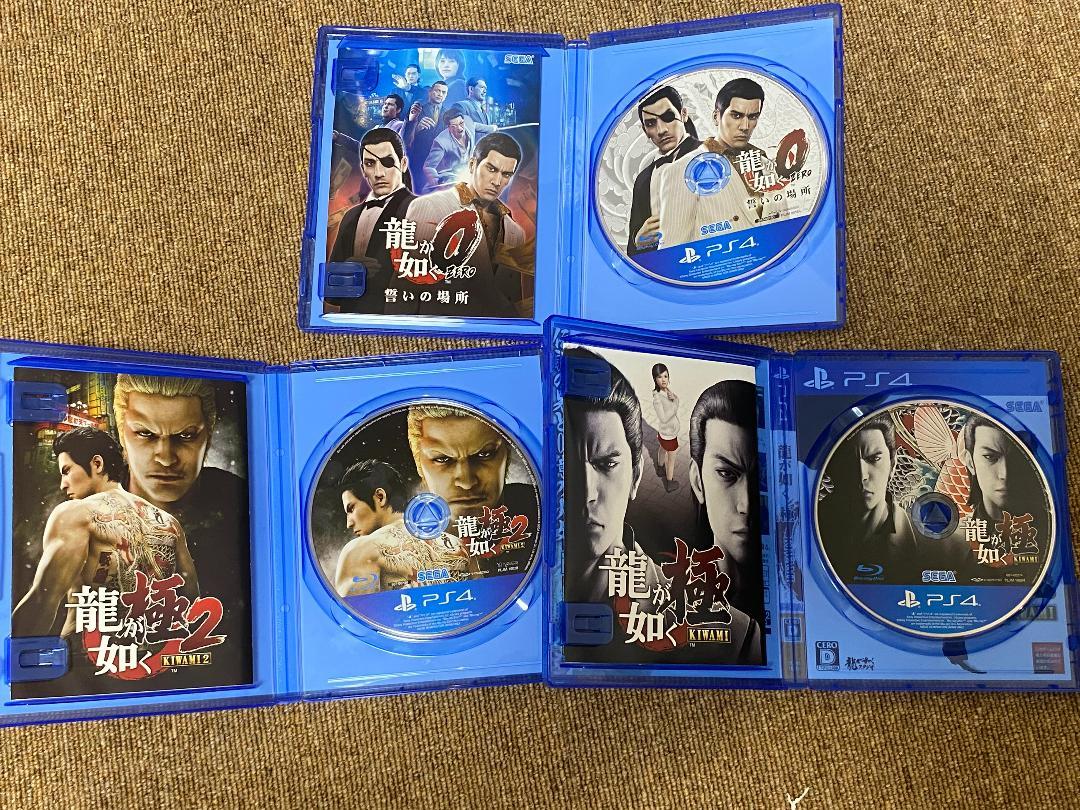 人気セール セット割 1 2お得3点セット 78Ejb-m29511424406 PS4龍が如く0 超激得大得価