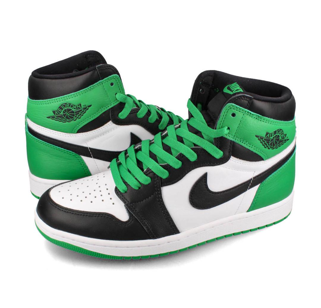 シューズ(男性用) NIKE AIR JORDAN 1 RETRO Green