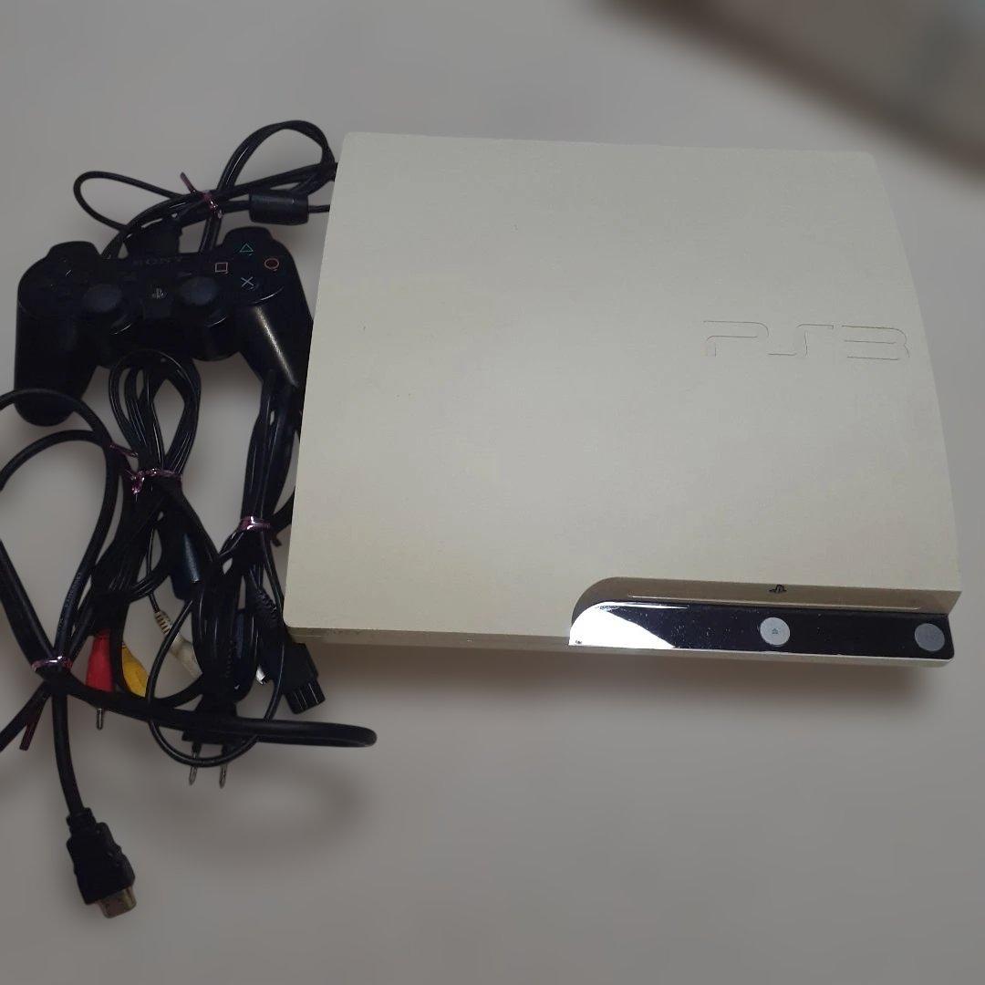 PS3 ホワイト 本体 コントローラー付きSONY
