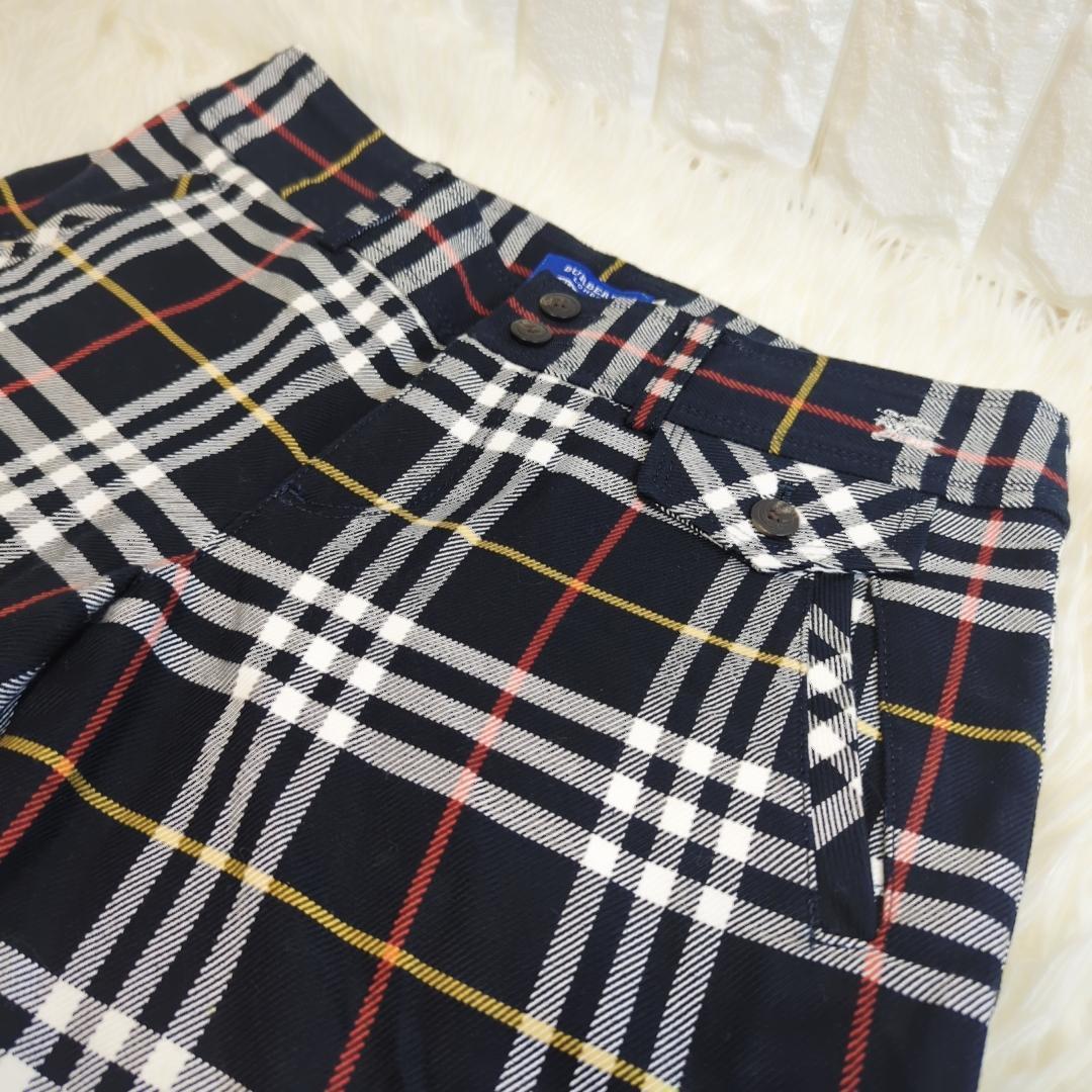 美品　バーバリーロンドン　ノバチェック　ショートパンツ バーバリー チェックショートパンツ - メルカリ