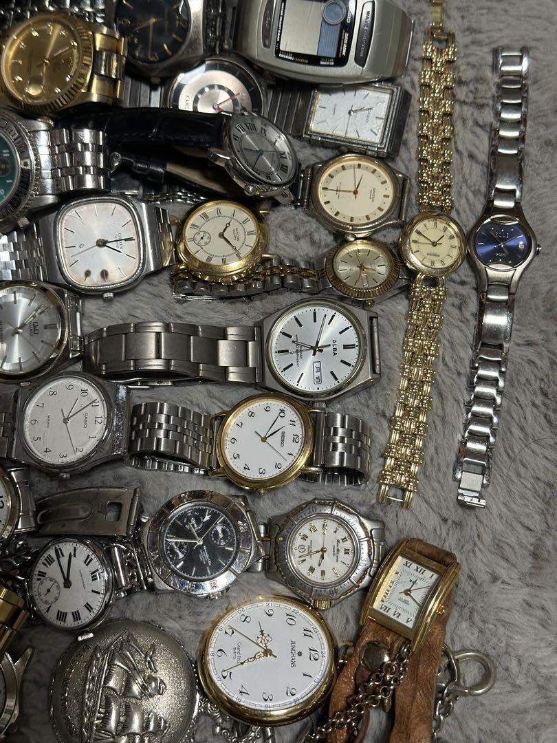 腕時計 SEIKO LONGINES G SHOCK まとめて売り60個