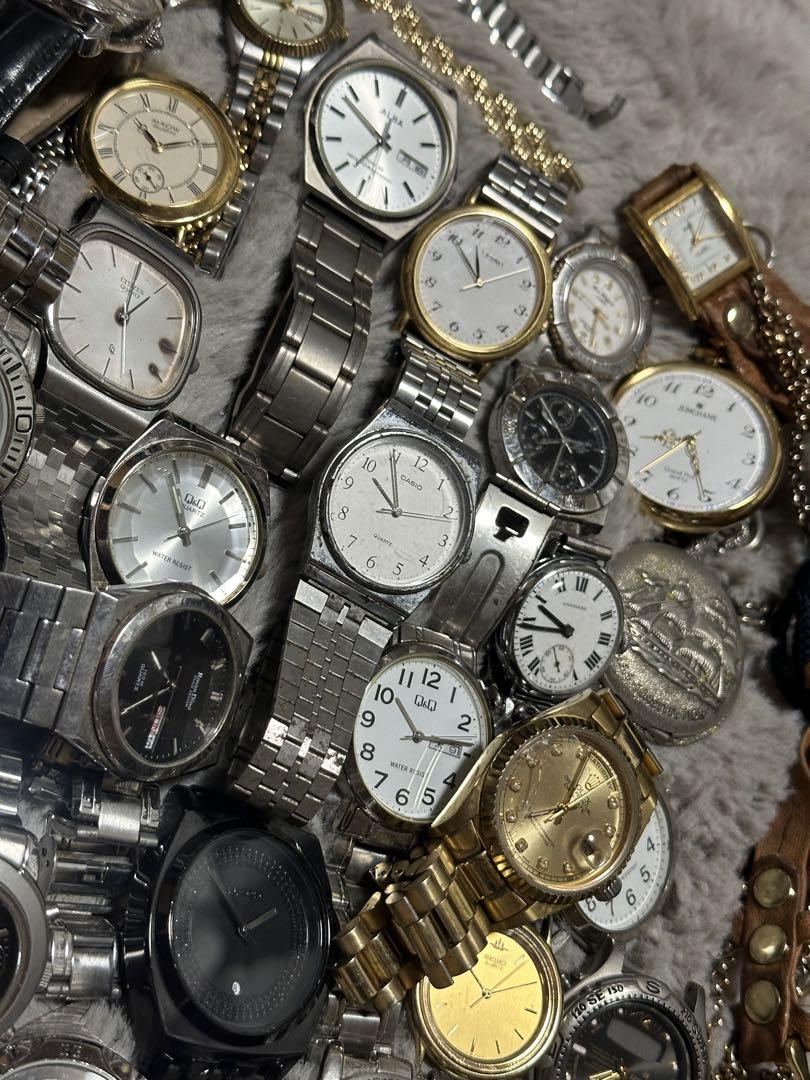 腕時計 SEIKO LONGINES G SHOCK まとめて売り60個
