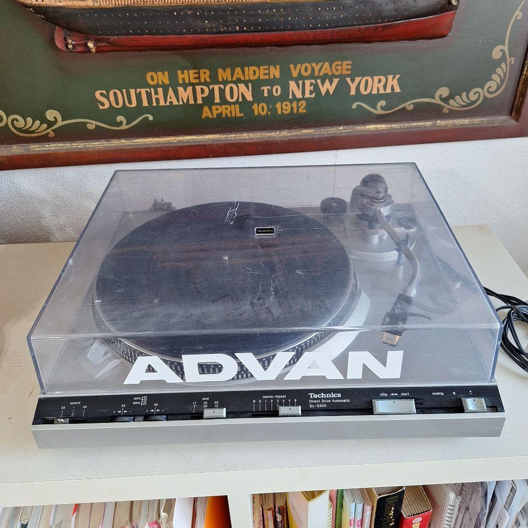 Technics SL-3300 レコードプレーヤー 動作品 Technics SL-3300 レコードプレーヤー 動作品