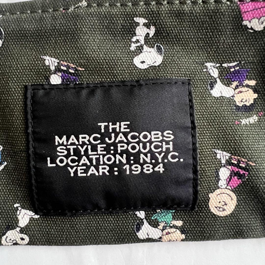 USED ピーナッツ x マークジェイコブス ザ スモール ポーチ スヌーピー USED ピーナッツ x マークジェイコブス ザ スモール ポーチ