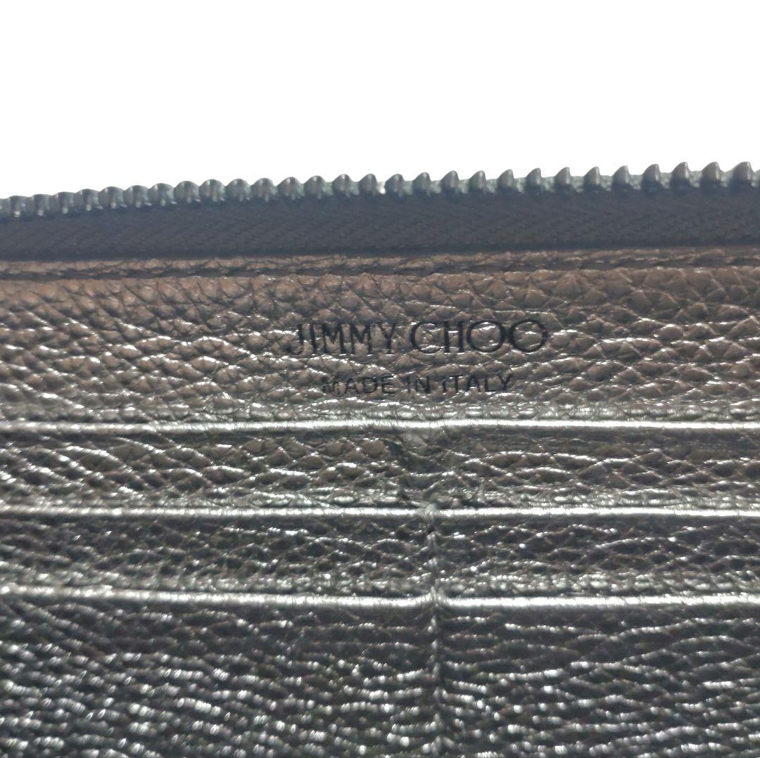 ☆美品☆JIMMY CHOO スタースタッズ ラウンドファスナー 長財布 ☆美品☆JIMMY CHOO スタースタッズ ラウンドファスナー 長財布