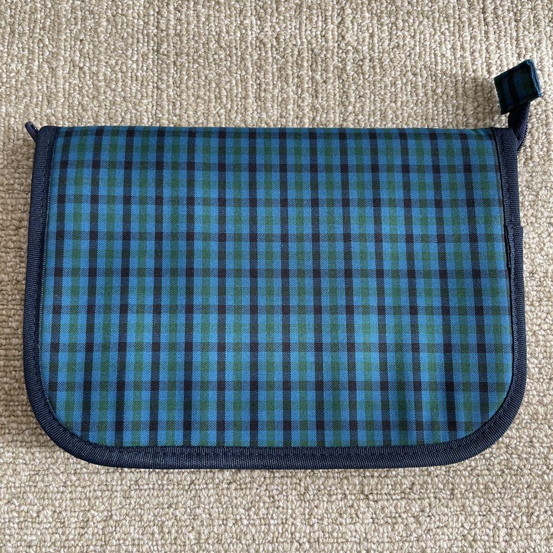familiar 母子手帳ケース チェック クマ刺繍 【オンライン完売品】