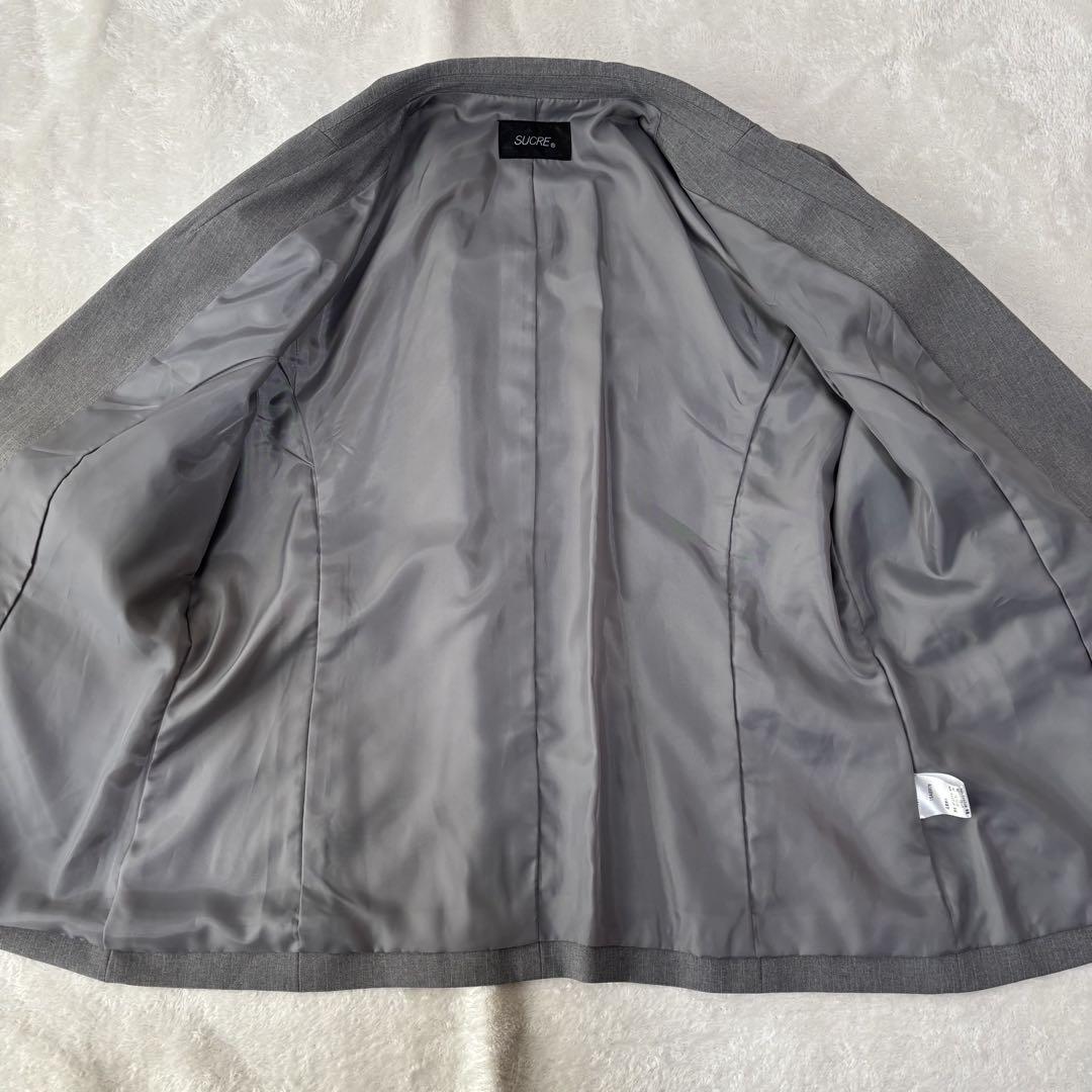 ✨極美品✨SUCRE　スーツ　3点セット　ジャケット　パンツ　スカート　2XL