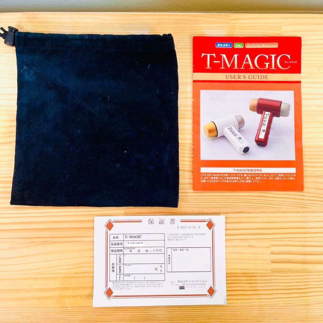 Tマジック 美顔器 ミヤコケミカル 新品パッド付き エレポ EMS Tマジック 美顔器 ミヤコケミカル 新品パッド付き エレポ EMS