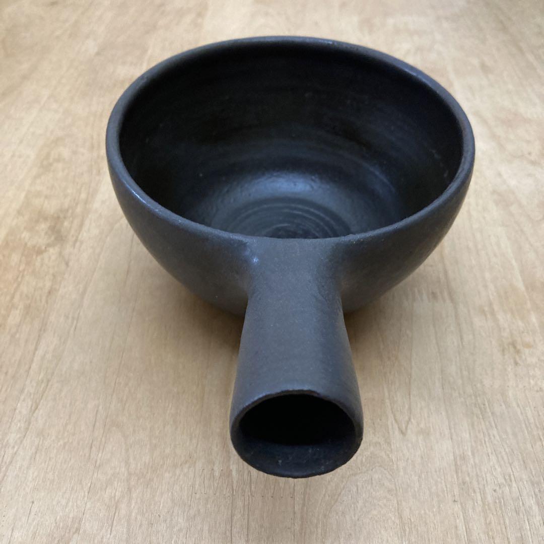 正島克哉 片手土鍋 中サイズ 黒 - 調理器具新 デザイン