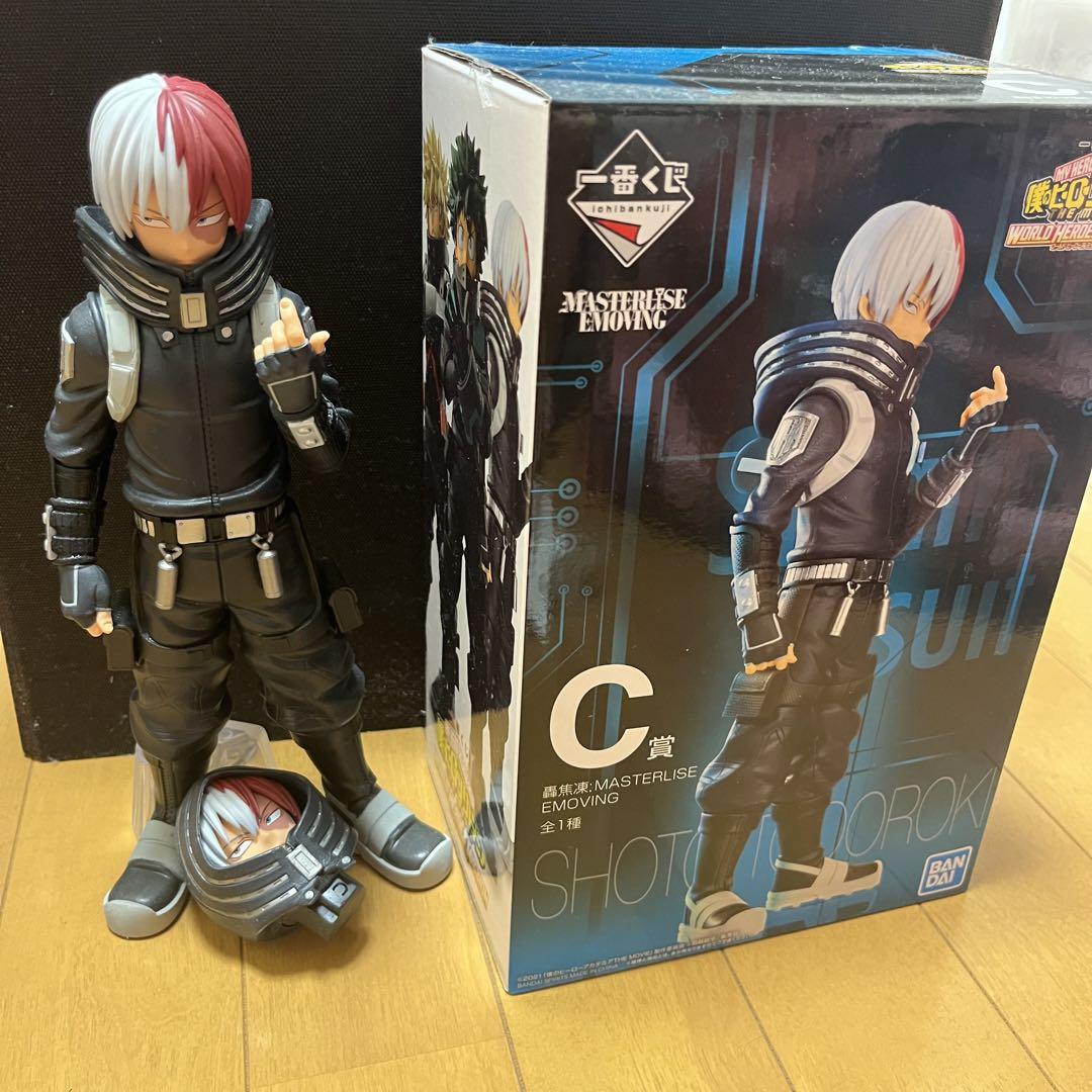 一番くじヒロアカワールドヒーローズミッション緑谷爆豪轟フィギュア