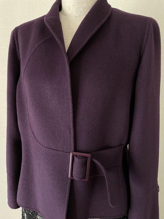 Valentino【関税込】クレープクチュール ウール ジャケット クレープクチュール ジャケット for ウィメンズ インチ