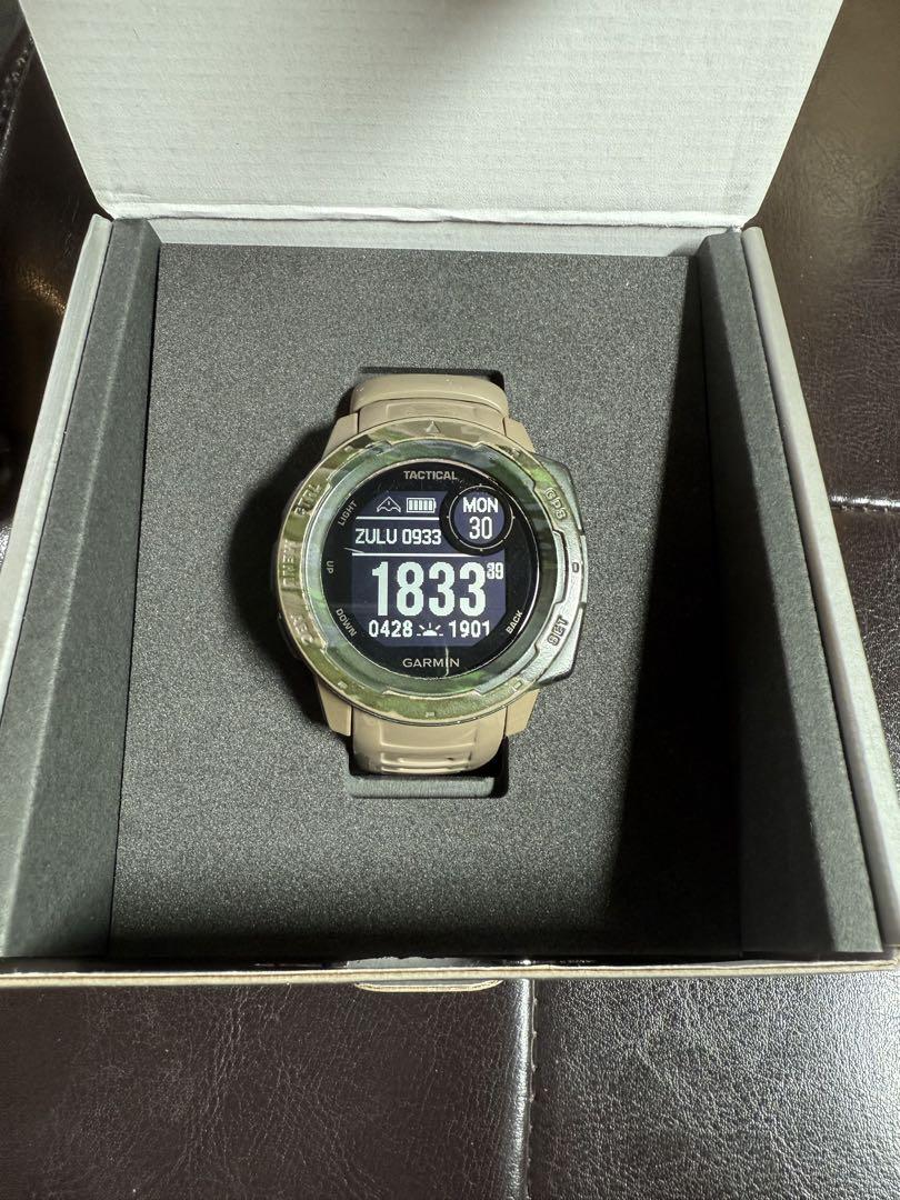 【美品】ガーミン GARMIN INSTINCT BEAMS 限定カモフラージュ
