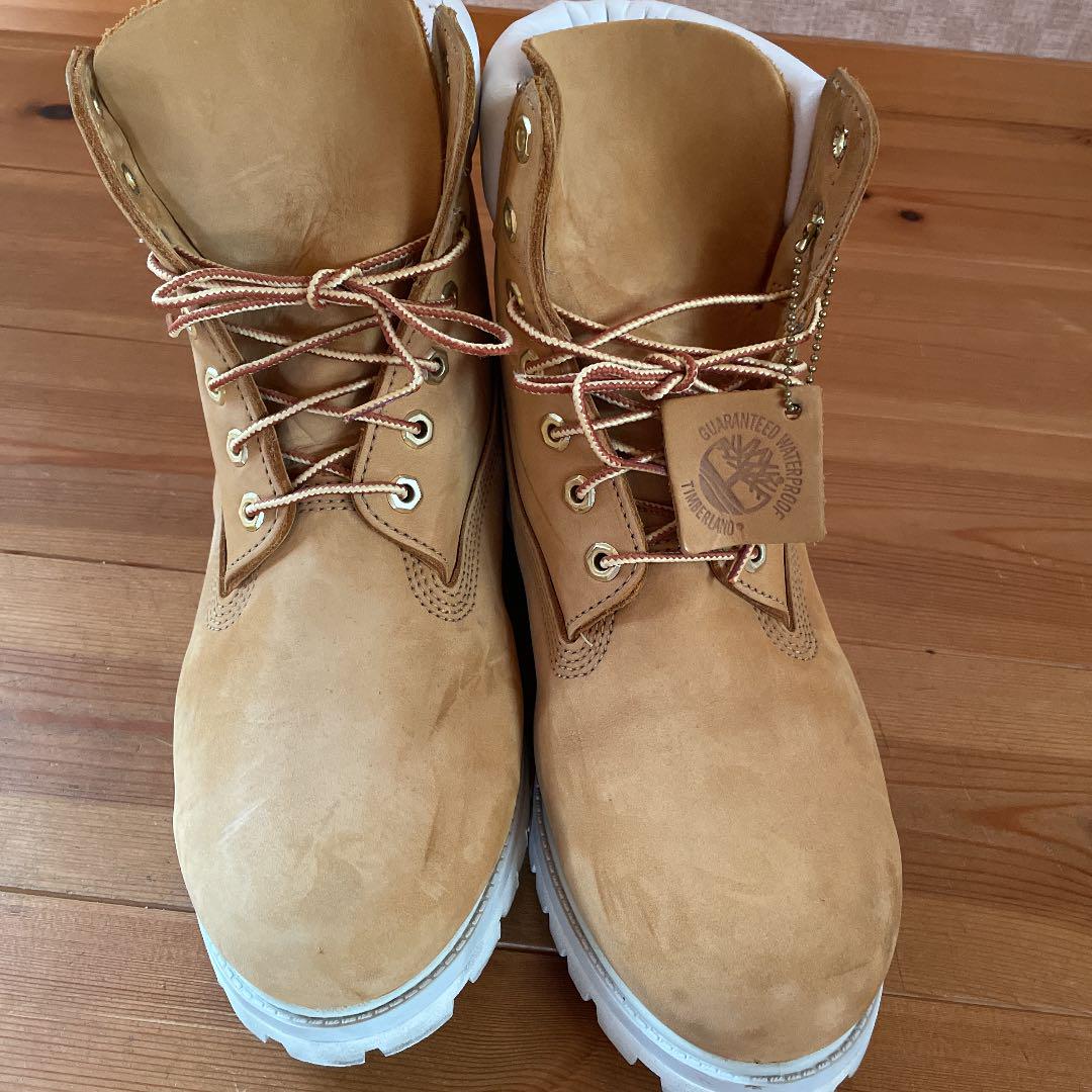 セール100%新品 28cm Timberland ブーツ 1yQAJ-m29524260558 レアホワイトソール ティンバーランド 日本製定番