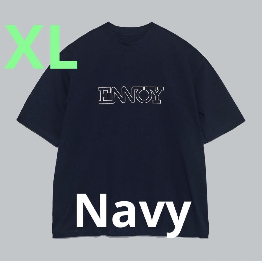 WEB限定お買い得商品の新着アイテム エンノイennoy T-SHIRT EMB LOGO ELECTRIC トップス