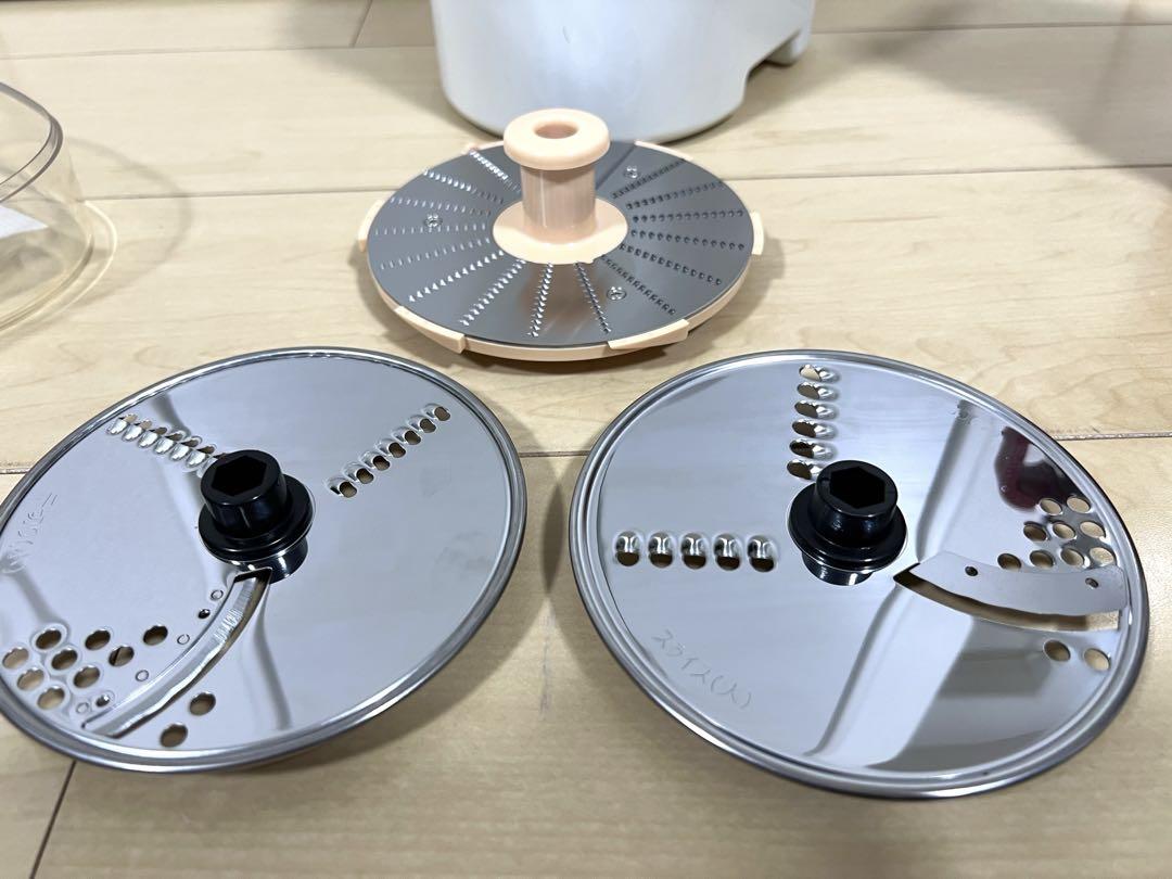 【未使用】あじのさと Wスピード Y-2400W スライサーキットセット