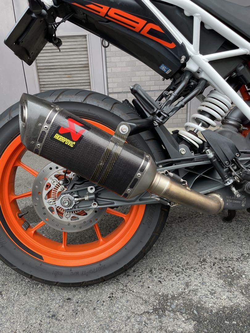ktm アクラポビッチマフラー