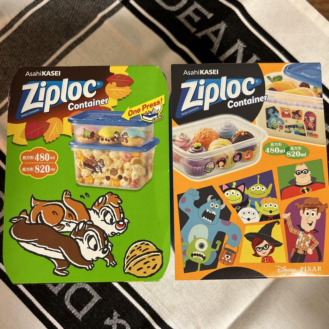 ジップロックディズニーコンテナースクリューセット品