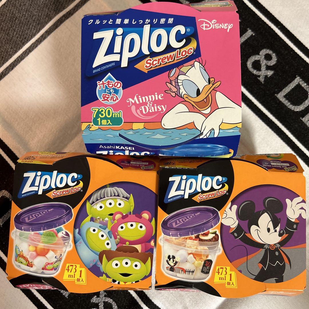 ジップロックディズニーコンテナースクリューセット品