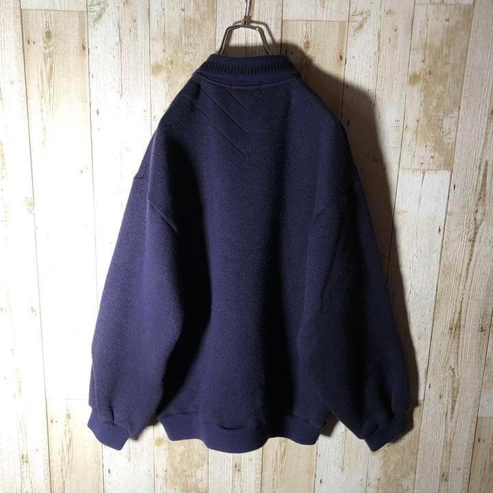 最高デザイン ハーフボタン ニット ジャケット レア 一点もの ビンテージ