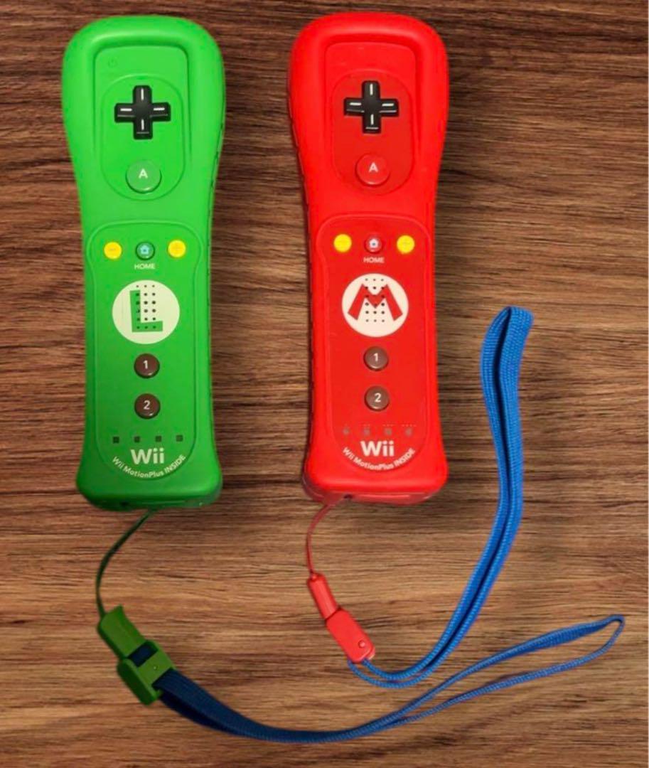 WiiUリモコン モーションプラス　マリオ　ルイージ