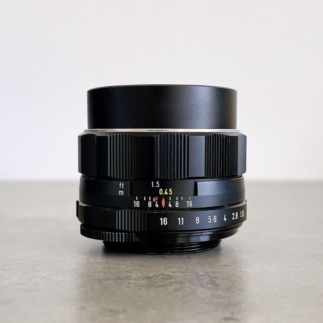 【美フレア光学美品】PENTAX Super Takumar 55mm f1.8 光学美品】PENTAX Super Takumar 55mm f1.8 - メルカリ