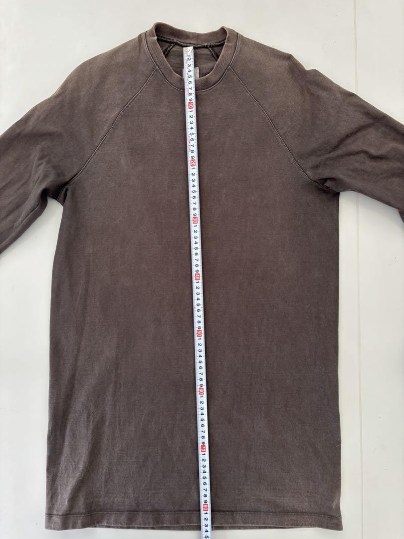 Rick Owens 薄手スウェット(BA) ロンT XS