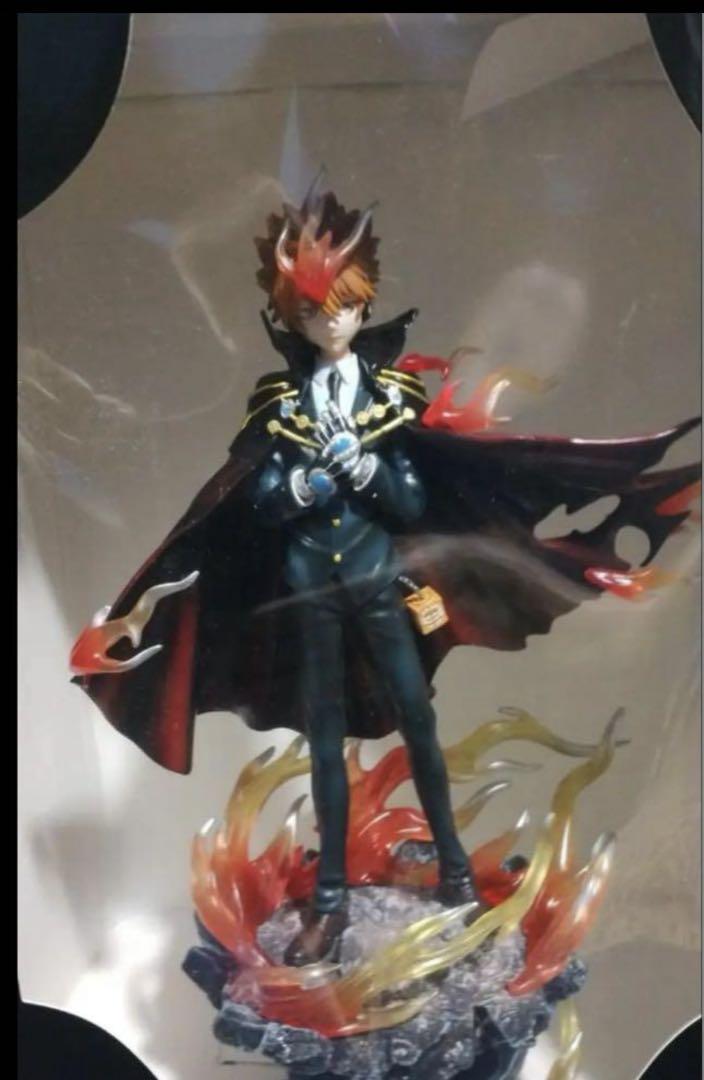 家庭教師ヒットマンREBORN！ 沢田綱吉 フィギュア 炎エフェクト