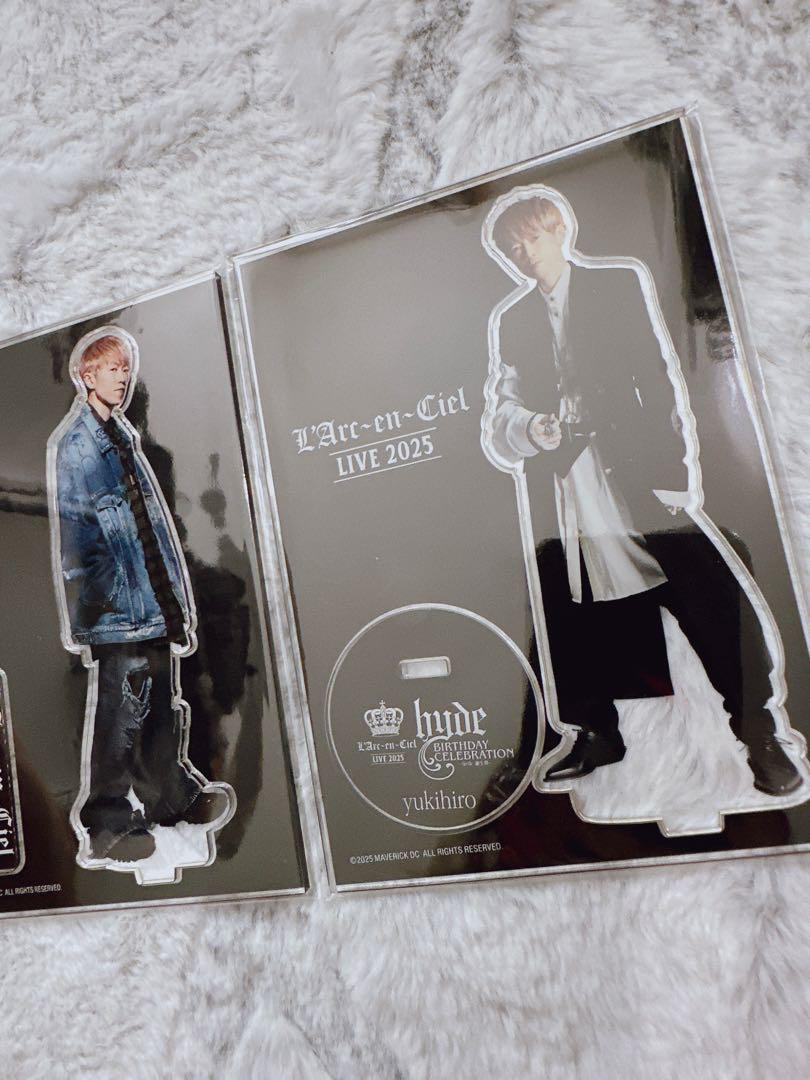 HYDE アヒル アヒルボート アクスタ アクリルスタンド ラルク 開封済み L'Arc〜en〜Ciel yukihiro hyde生誕祭 アクスタ ラルク - メルカリ