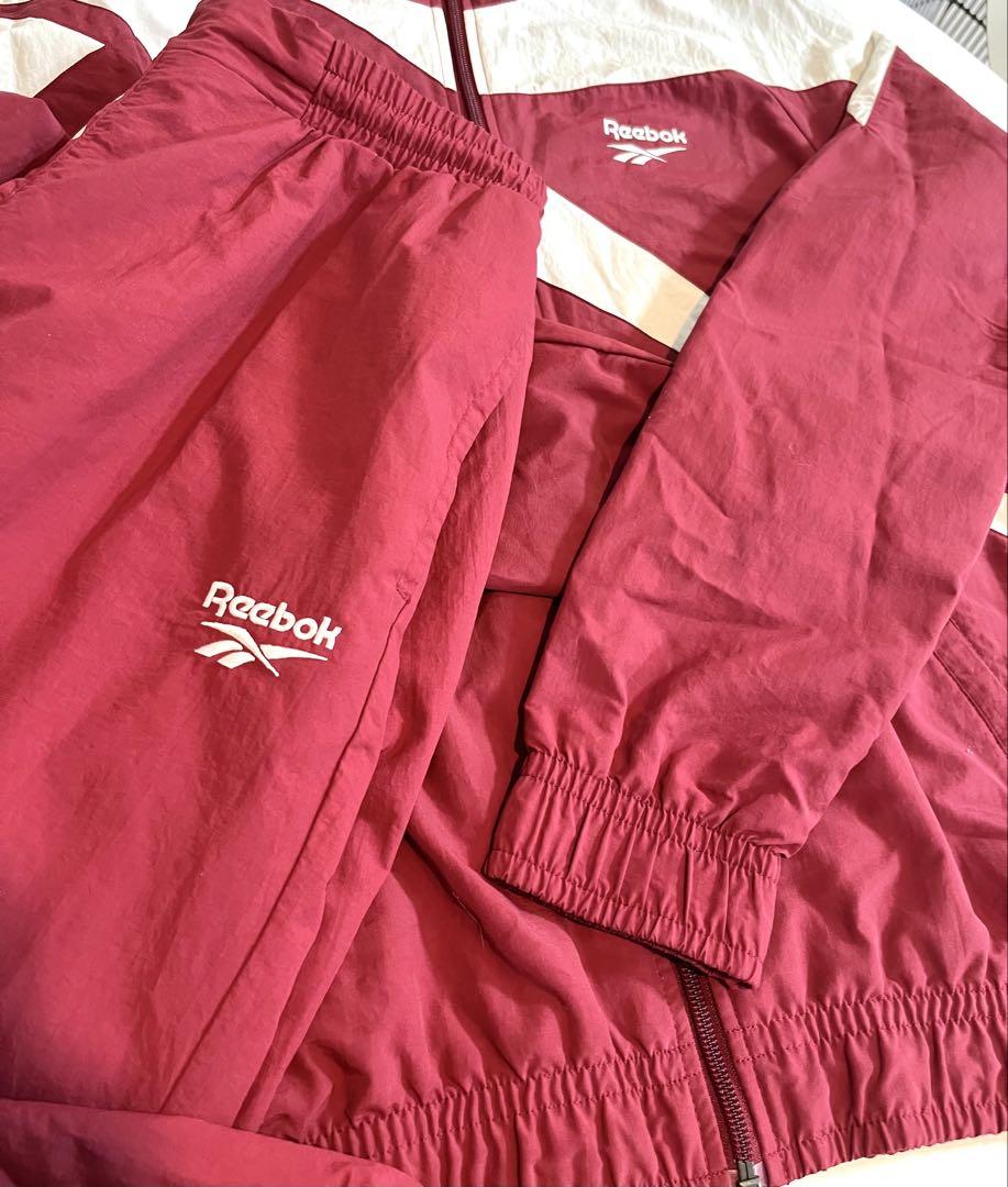 【中古品】Reebok リーボック　ジャージ　上下セット　S M