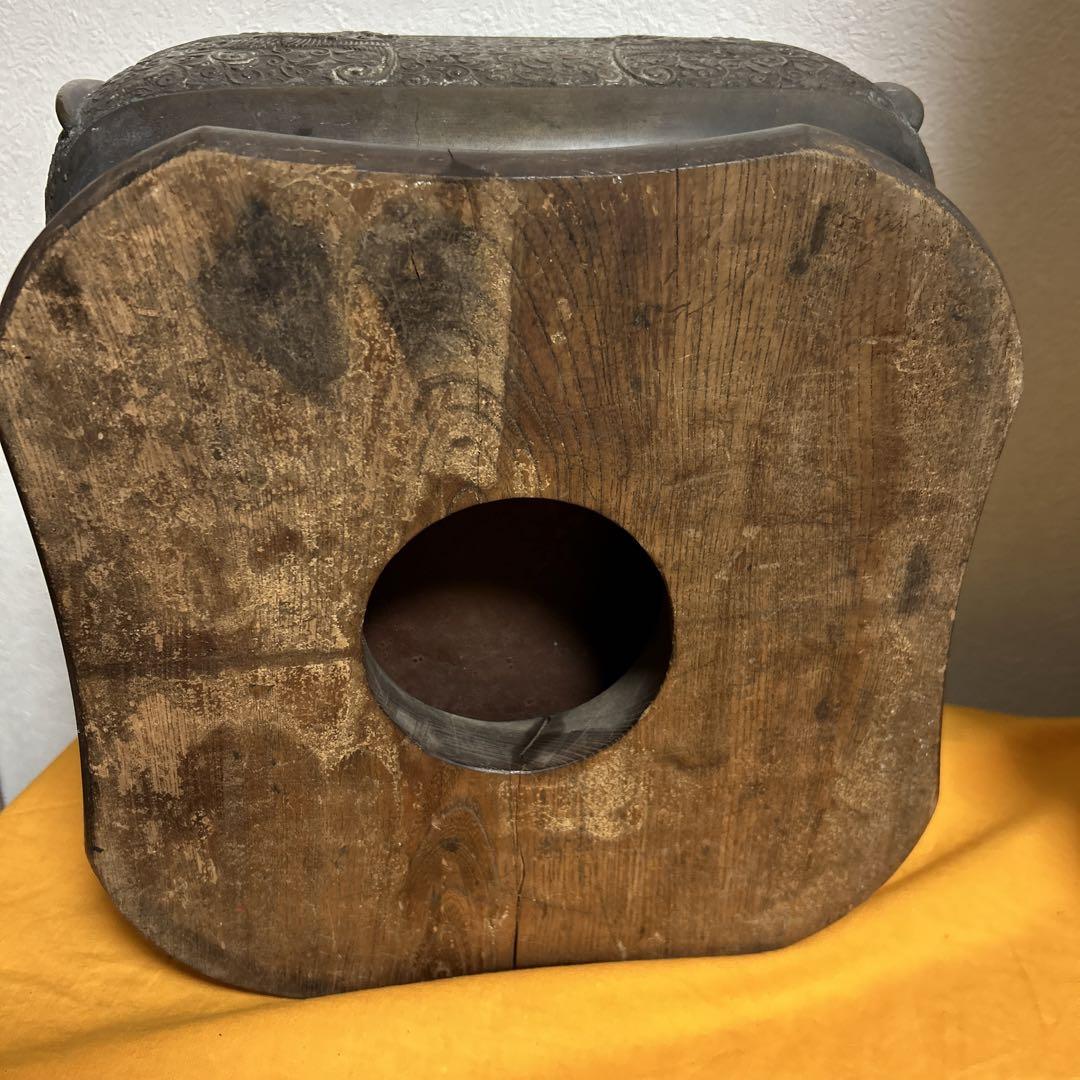 青銅　　火鉢　古美術