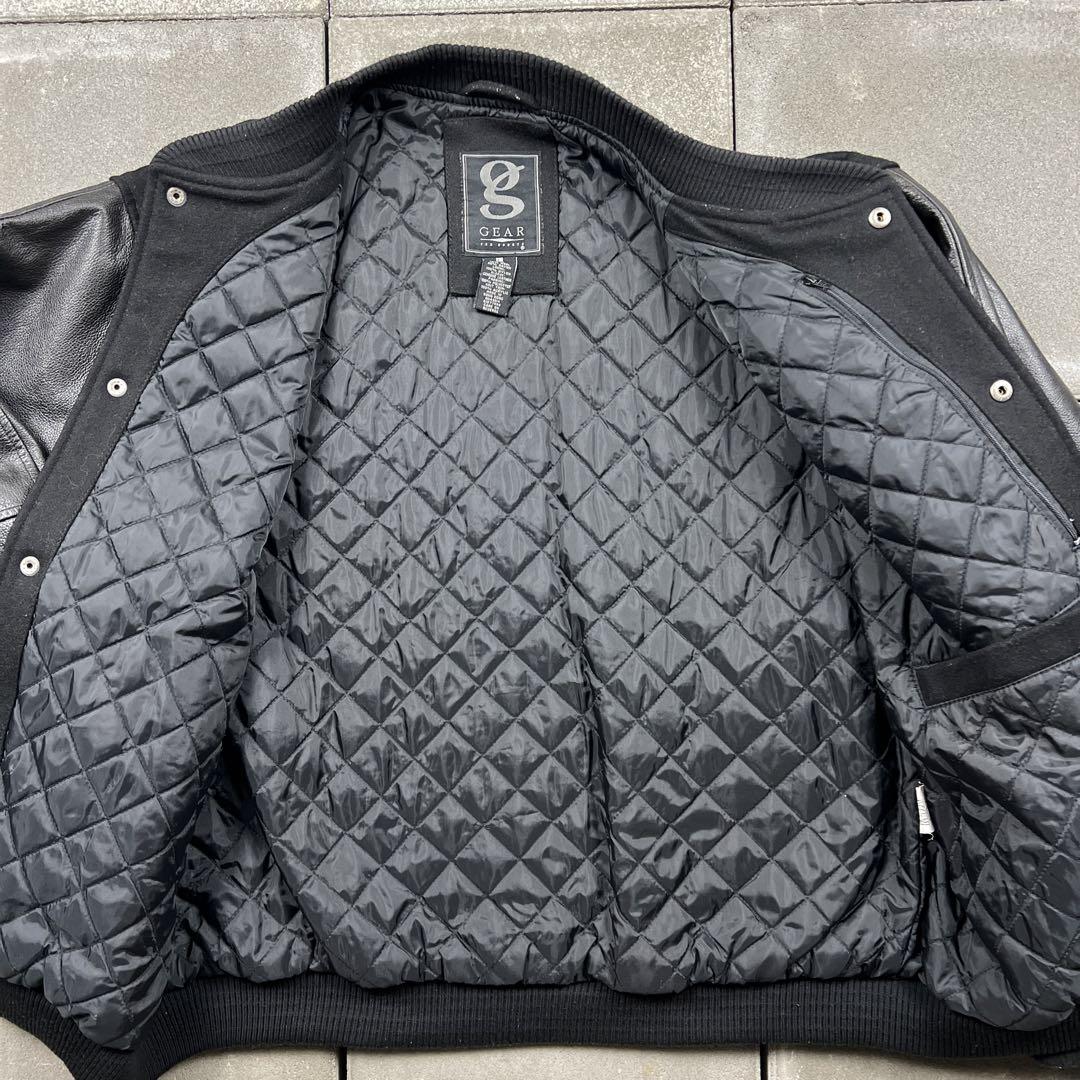 ジャケット・アウター 90s GEAR sony betacam varsity jacket L