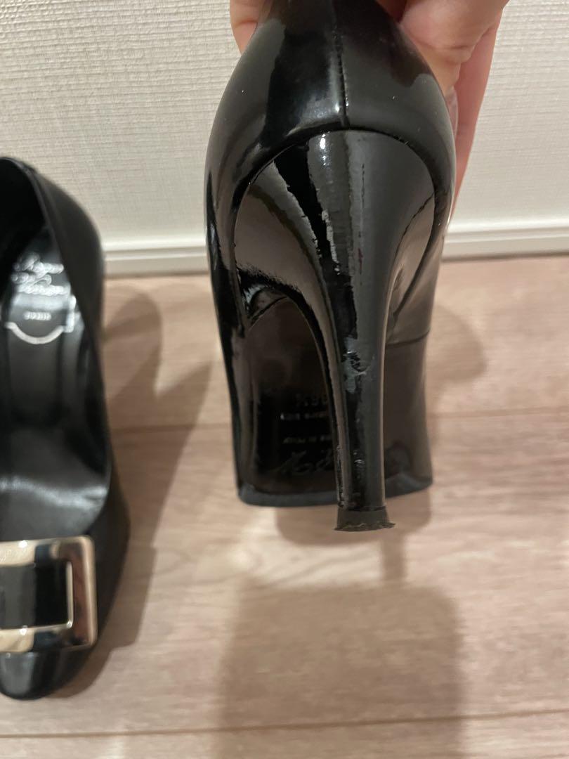 【ロジェヴィヴィエ】ハイヒール　パンプス ビジュー　装飾 黒　36.5 三越伊勢丹 | Roger Vivier/ロジェ ヴィヴィエ通販 | パンプス