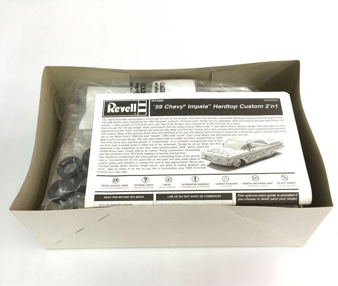 希少品 Revell 1959 シボレー インパラ プラモデル 未組立品