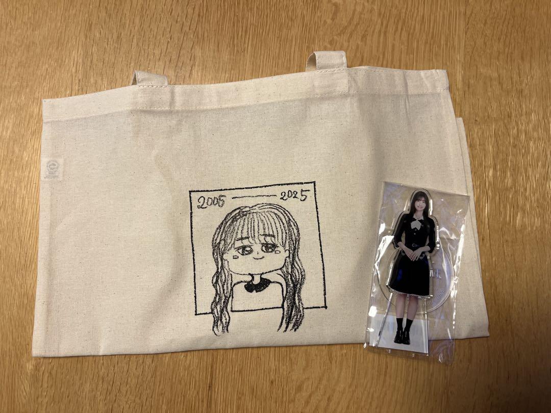 乃木坂46 五百城茉央 生誕記念 アクリルスタンド トートバッグ