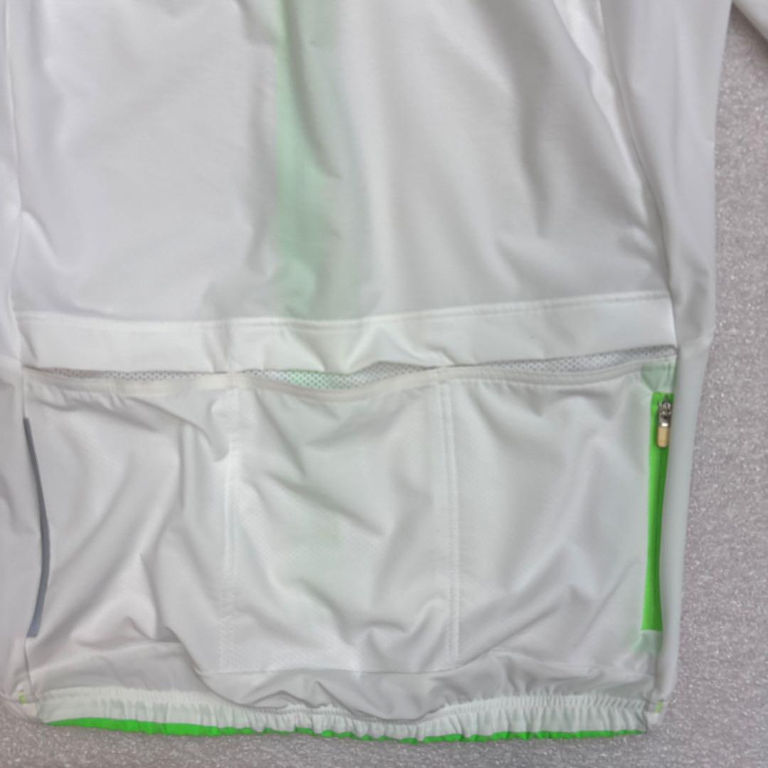 充実の品 新品】Q36.5 メルカリ - ホワイト/グリーンサイクルジャージ ウェア