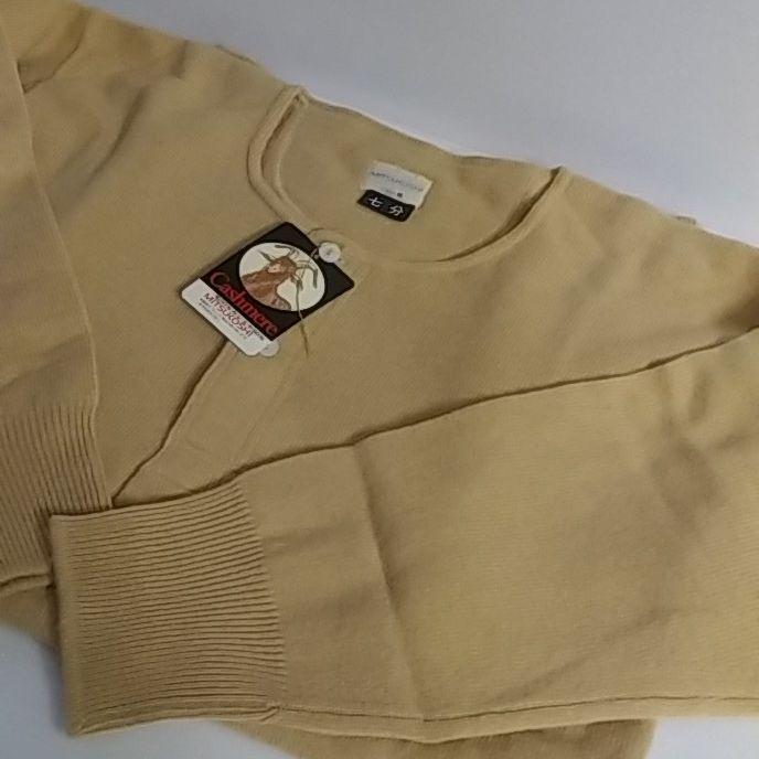 めなので 最終価格!早い者勝ち!三越 カシミヤ メンズ 肌着 七分袖シャツ アンダーウェア nMY9K-m29546510428 にして