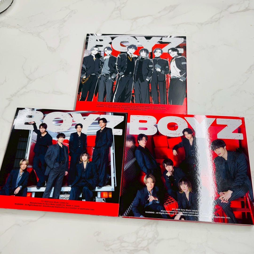 BBB 30本入り＆DVD付き(未使用＆未開封) SixTONES 『BOYZ』 3枚 開封済み WW3069 - メルカリ