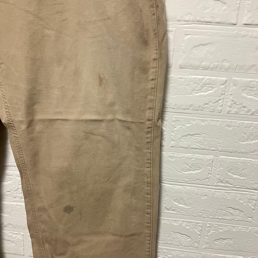 ●E396【US輸入】カーハート ペインターパンツ ベージュ系 メンズ【W42】