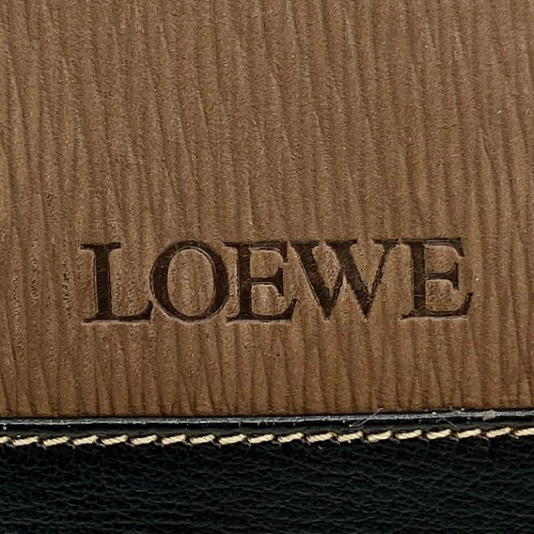 LOEWE】ショルダーバッグ ベラスケス ゴールド金具 スエード
