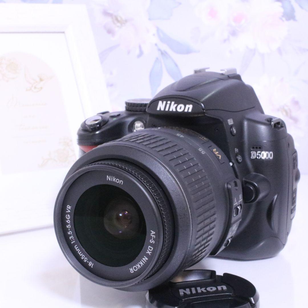 初心者さん向けデジタル一眼レフの大傑作！スマホ転送OK♪ニコン D5000♡