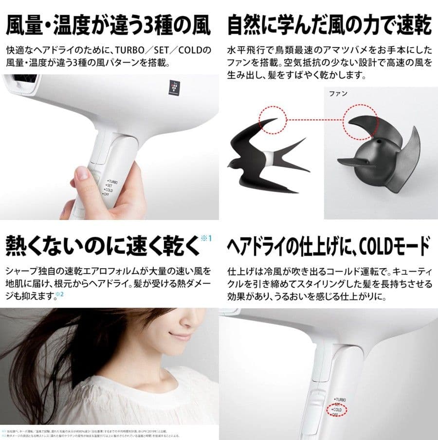 プラズマクラスタードライヤー IB-RP7-W ホワイト系サテンホワイト