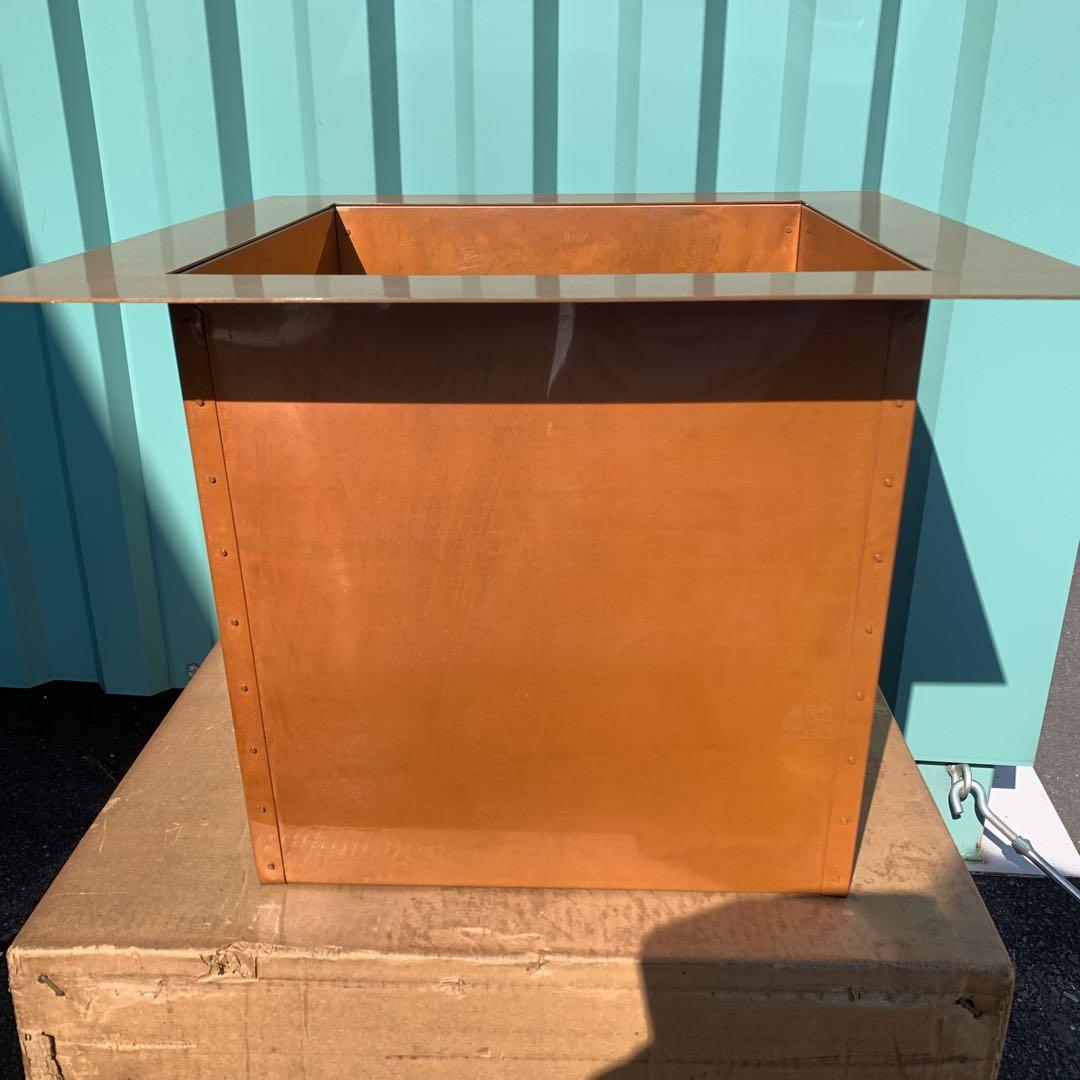 茶道具 銅製 炉おとし 炉壇 画像4