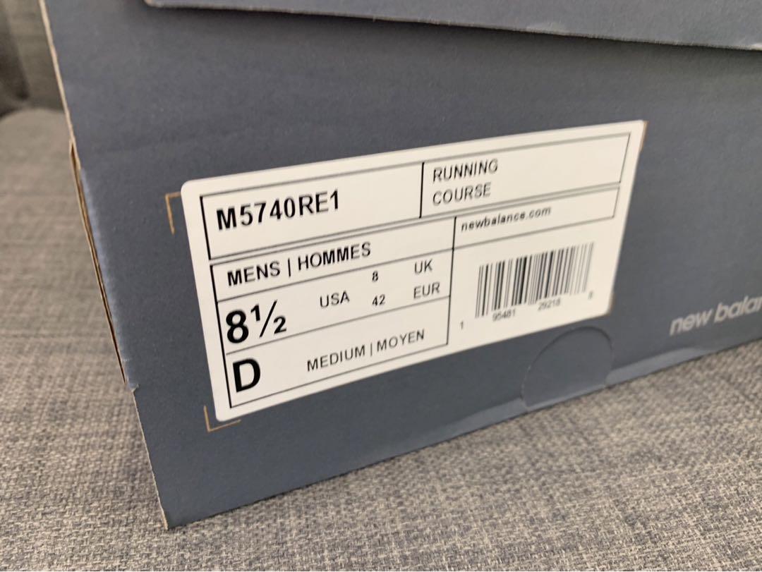 正規未使用 ニューバランス M5740RE1 26.5cm 箱