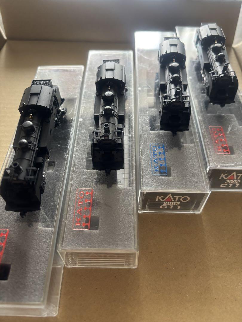 【KATO /2002/C11/蒸気機関車/Nゲージ】4両セット