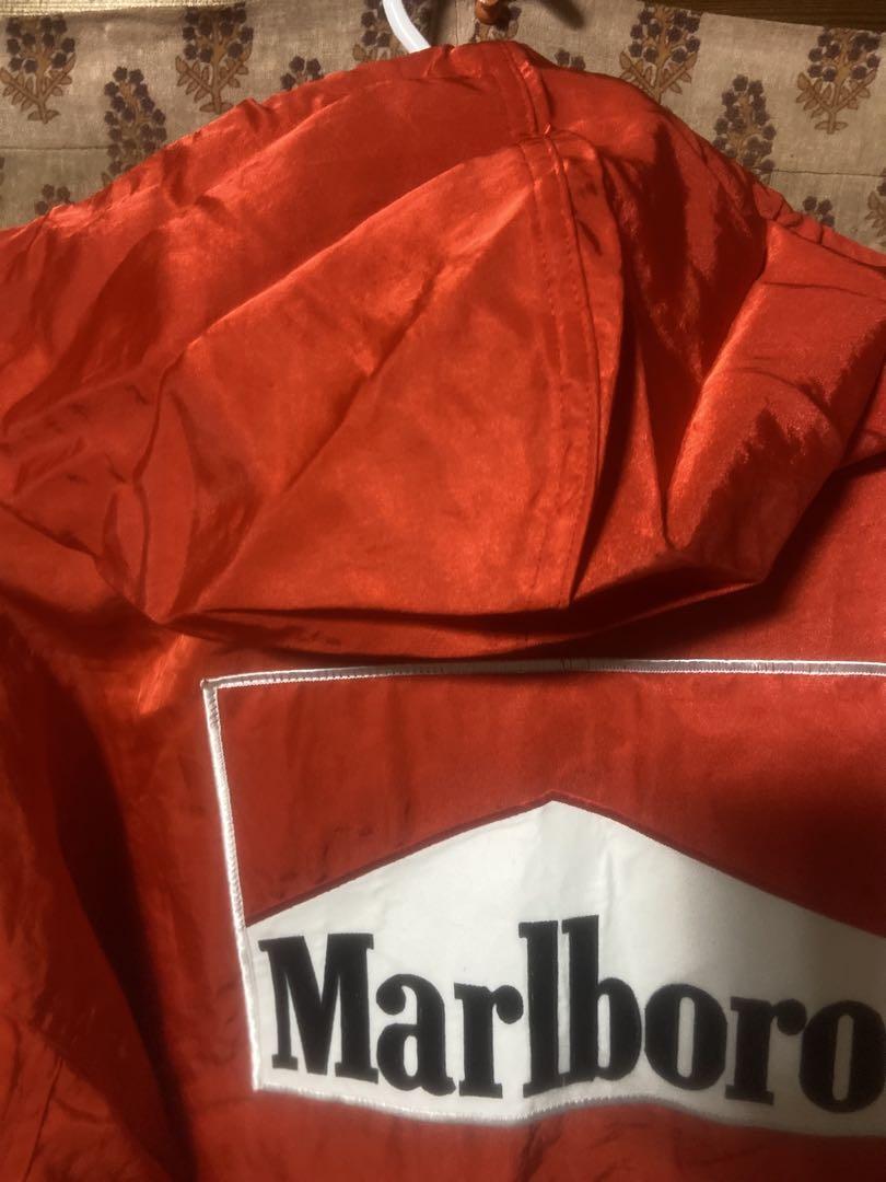 Yamaha Marlboro サイン入りレインウェア　ジャケット　マルボロ Yamaha Marlboro サイン入りレインウェア ジャケット マルボロ