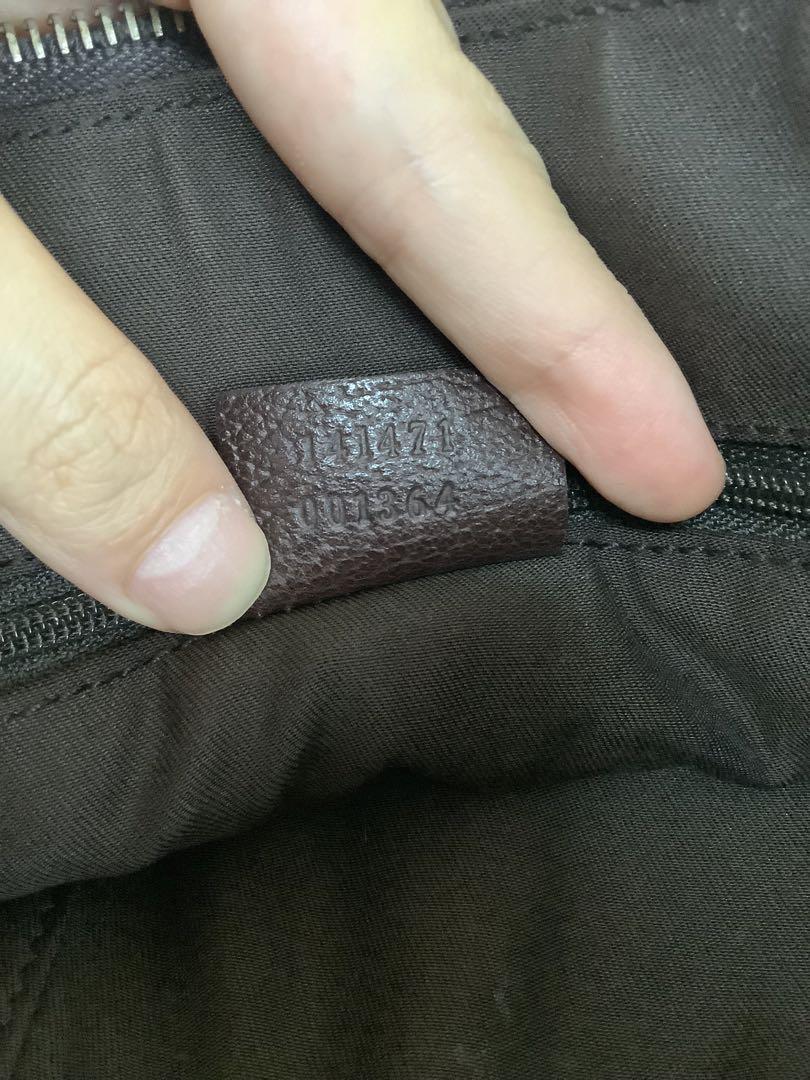 Gucci グッチ GGキャンバス　ミニバッグ ブラウン　ゴールド金具